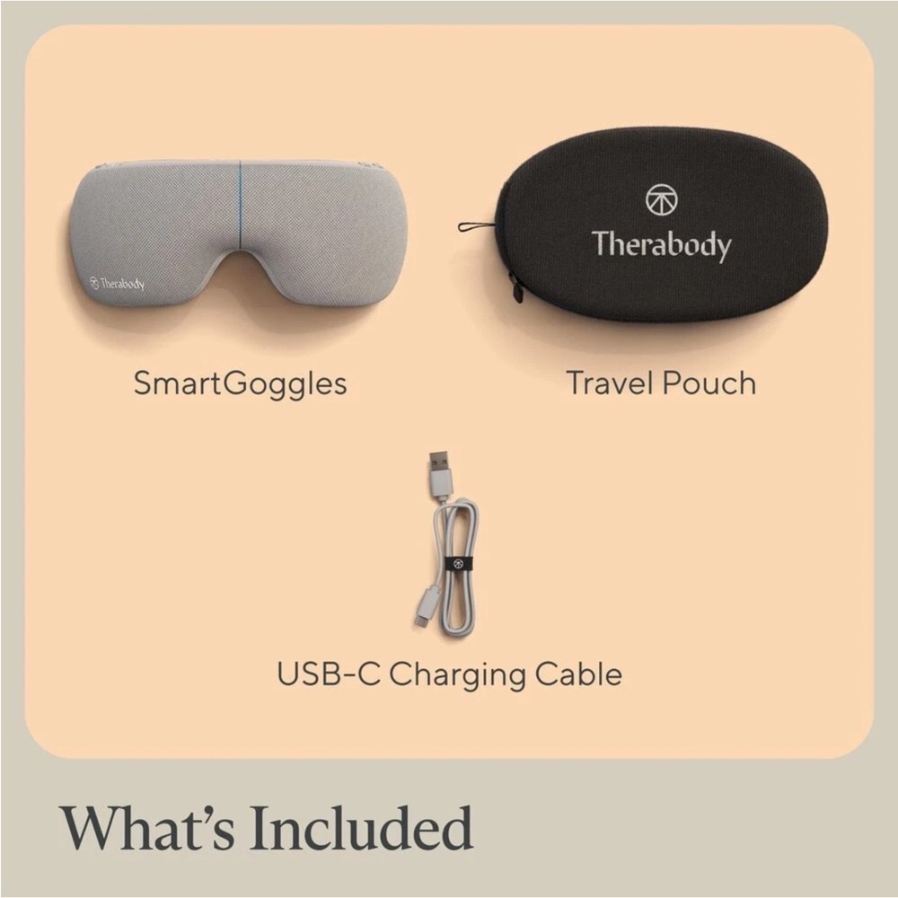 Therabody SmartGoggles Eye Massager Therapy Device New No Box​